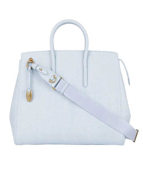 TOFF&LOADSTONE(トフアンドロードストーン)の「ジョリー リザード(L)with テープショルダーストラップ(ビジネスバッグ・レディース・グレー系その他2/ブルー系・FREE)」の1枚目の写真