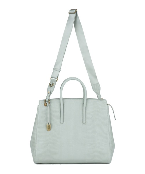 TOFF&LOADSTONE(トフアンドロードストーン)の「ジョリー リザード(L)with テープショルダーストラップ(ビジネスバッグ・レディース・グレー系その他2/ブルー系・FREE)」の12枚目の写真