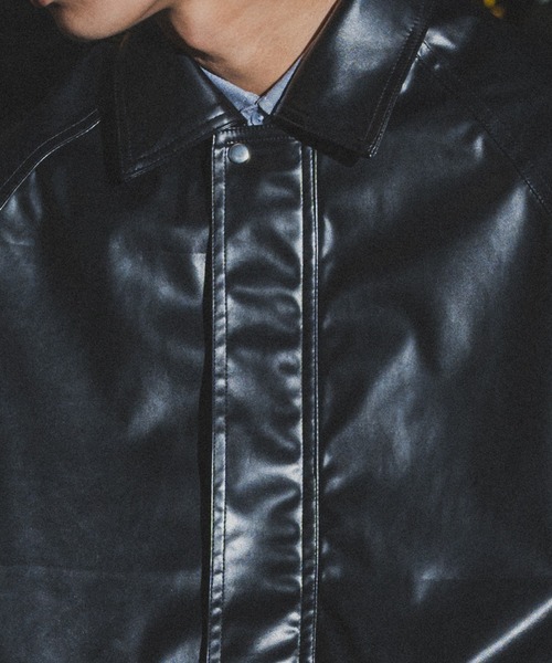 セール】ビッグシルエットジャケット（ブルゾン）｜kutir