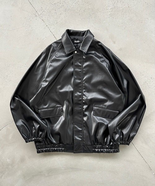 セール】ビッグシルエットジャケット（ブルゾン）｜kutir（クティール
