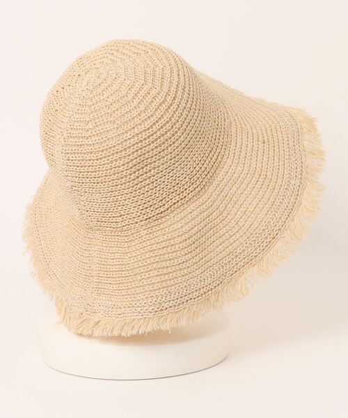 flower（フラワー）の「サニーフリンジハット（ハット・レディース・アイボリー・FREE）」の3枚目の写真