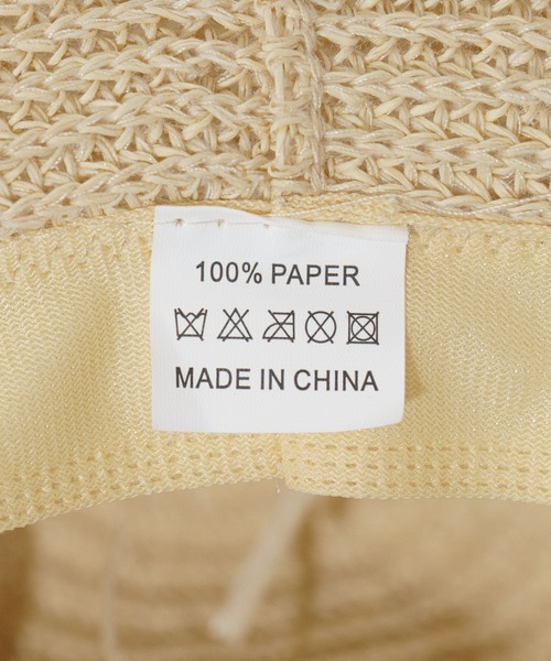 flower（フラワー）の「サニーフリンジハット（ハット・レディース・アイボリー・FREE）」の4枚目の写真