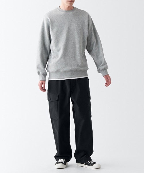 無印良品（ムジルシリョウヒン）の「イージーカーゴパンツ（カーゴパンツ・メンズ・ライトベージュ/カーキ系5/ブラック・S/XXL/XS/L/XL/M）」の4枚目の写真