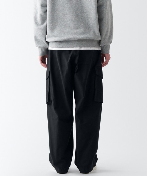 無印良品（ムジルシリョウヒン）の「イージーカーゴパンツ（カーゴパンツ・メンズ・ライトベージュ/カーキ系5/ブラック・S/XXL/XS/L/XL/M）」の6枚目の写真