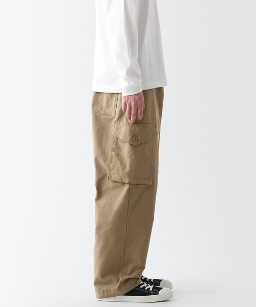無印良品（ムジルシリョウヒン）の「イージーカーゴパンツ（カーゴパンツ・メンズ・ライトベージュ/カーキ系5/ブラック・S/XXL/XS/L/XL/M）」の15枚目の写真