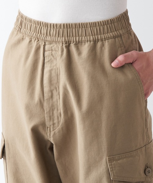 無印良品（ムジルシリョウヒン）の「イージーカーゴパンツ（カーゴパンツ・メンズ・ライトベージュ/カーキ系5/ブラック・S/XXL/XS/L/XL/M）」の17枚目の写真