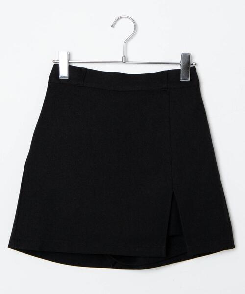 WEGO（ウィゴー）の「WEGO/スリットレイヤードスカパン（スカート・レディース・ライトブラウン/ブラック・FREE）」の18枚目の写真