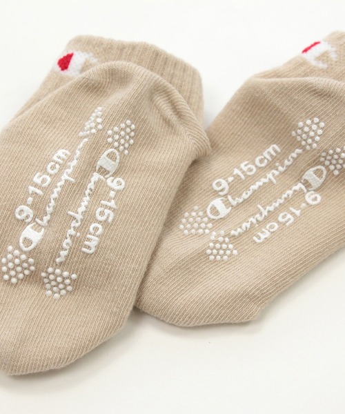 Champion(チャンピオン)の「champion / チャンピオン ソックス3足セット(ソックス/靴下・キッズ・ホワイト/ベージュ・9-14cm)」の6枚目の写真