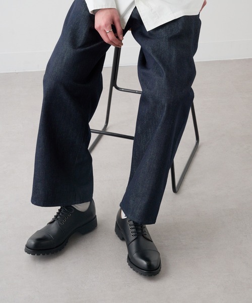 パドローネ　PADRONE ダービーシューズ　ストレートチップ　ビブラムソール SETUP7｜PADRONE/DERBY STRAIGHT TIP SHOES ダービーストレート