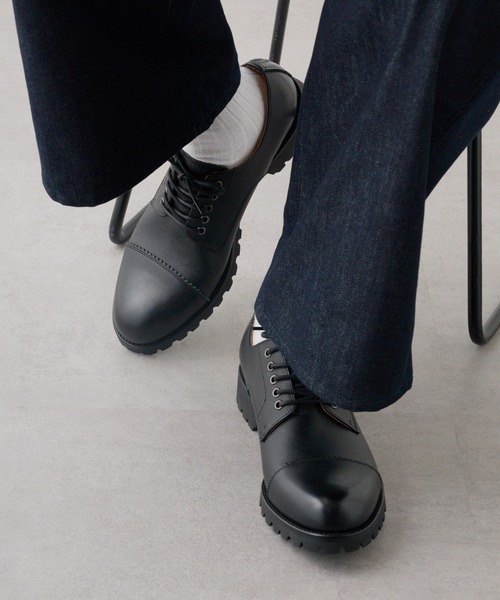 PADRONE/ダービーストレートチップシューズ PADRONE】別注 DERBY STRAIGHT TIP SHOES PX7358-2016-14C