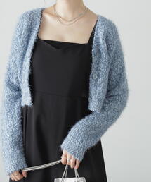 FREE'S MART | ◆［ＷＥＢ限定］ポップコーンフェザー前後２ＷＡＹカーディガン(カーディガン/ボレロ)