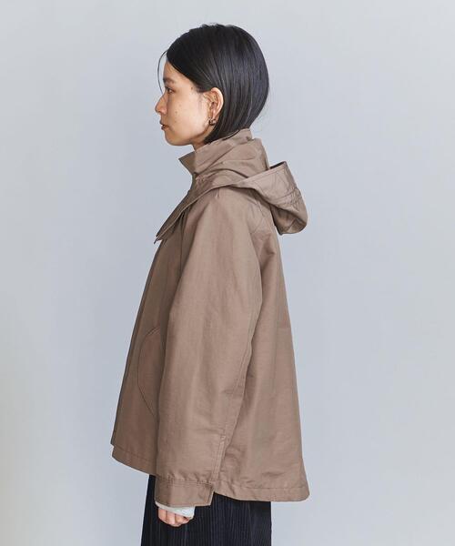 ビューティーアンドユース　グログランフードライナーマウンテンパーカー　モカ　M BEAUTY&YOUTH UNITED ARROWS（ビューティーアンドユース