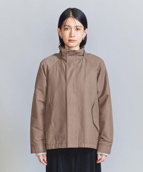 ビューティーアンドユース　グログランフードライナーマウンテンパーカー　モカ　M BEAUTY&YOUTH UNITED ARROWS（ビューティーアンドユース