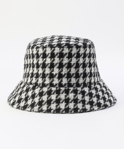 COMME CA ISM（コムサイズム）の「ツイード　バケットハット（ハット・レディース・ブラック系その他/グリーン系その他/オフホワイト/ブラック・FREE）」の9枚目の写真