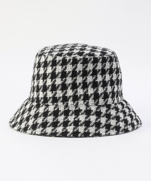 COMME CA ISM（コムサイズム）の「ツイード　バケットハット（ハット・レディース・ブラック系その他/グリーン系その他/オフホワイト/ブラック・FREE）」の11枚目の写真