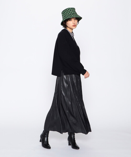 COMME CA ISM（コムサイズム）の「ツイード　バケットハット（ハット・レディース・ブラック系その他/グリーン系その他/オフホワイト/ブラック・FREE）」の19枚目の写真