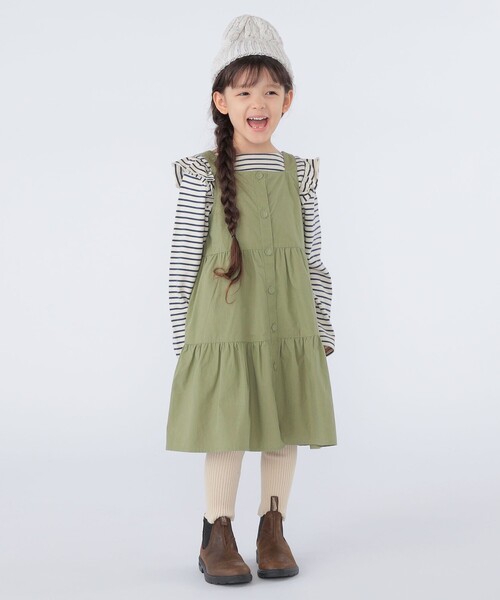 SHIPS（シップス）の「SHIPS KIDS:ネップ ビーニー（ニットキャップ/ビーニー・キッズ・レッド系その他/アイボリー・ONE SIZE）」の6枚目の写真