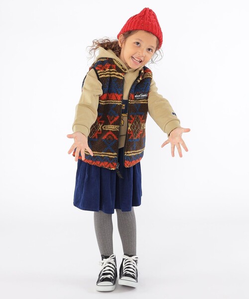 SHIPS（シップス）の「SHIPS KIDS:ネップ ビーニー（ニットキャップ/ビーニー・キッズ・レッド系その他/アイボリー・ONE SIZE）」の22枚目の写真