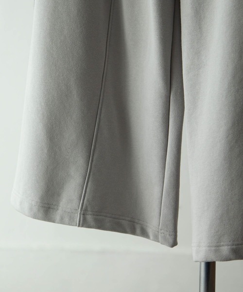 NILWAY（ニルウェイ）の「花刺繍サイドライン袴スウェットパンツ（スウェットパンツ・メンズ・アイボリー/チャコール/ライトグレー・SMALL/LARGE/MEDIUM）」の19枚目の写真