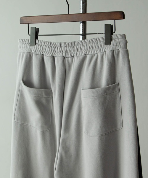 NILWAY（ニルウェイ）の「花刺繍サイドライン袴スウェットパンツ（スウェットパンツ・メンズ・アイボリー/チャコール/ライトグレー・SMALL/LARGE/MEDIUM）」の22枚目の写真