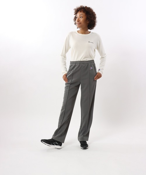 Champion(チャンピオン)の「【Champion/チャンピオン】レディース スポーツ ロングパンツ(その他パンツ・レディース・ダークネイビー/グレー系1/ブラック・LARGE/MEDIUM)」の3枚目の写真
