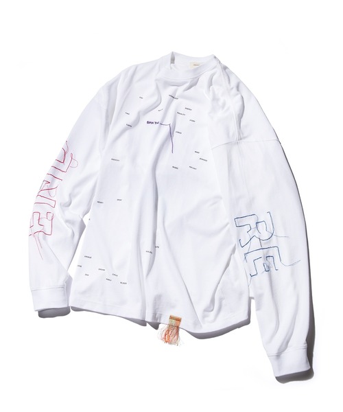 ENDRECHERI×ZOZO　第2弾　ロングTシャツ SPIN THE__ LONG TEE（Tシャツ/カットソー）｜.ENDRECHERI
