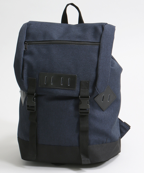 WEGO（ウィゴー）の「WEGO/ダブルバックルバックパック（バックパック/リュック・メンズ・ホワイト/ブラック/グレー/ダークグリーン/ネイビー・FREE）」の12枚目の写真