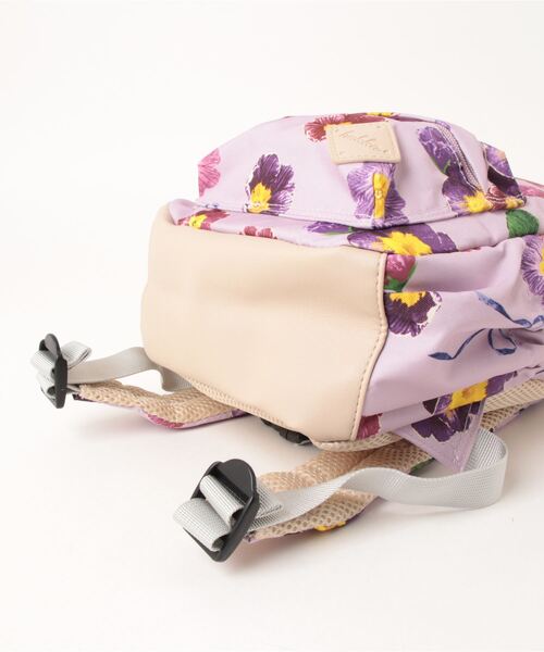 HAKKA KIDS（ハッカキッズ）の「アンティークプリムラプリントリュック（バックパック/リュック・キッズ・ピンク/ブルー・M/S）」の4枚目の写真