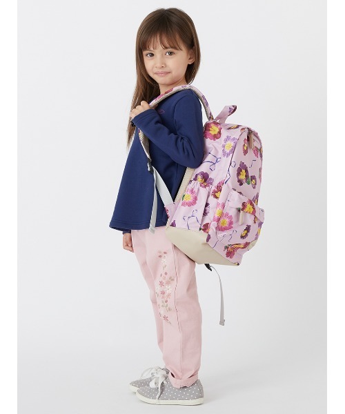 HAKKA KIDS（ハッカキッズ）の「アンティークプリムラプリントリュック