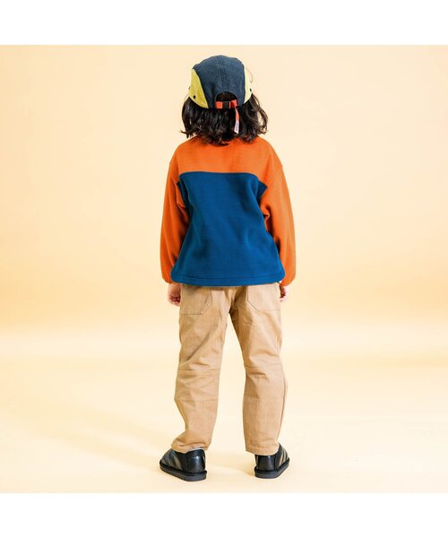 F.O.KIDS（エフオーキッズ）の「フリースプルオーバー（スウェット・キッズ・アイボリー/グリーン/オレンジ・120/90/100/140/130/95/110/80）」の7枚目の写真