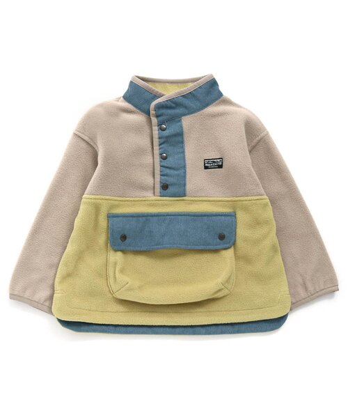 F.O.KIDS（エフオーキッズ）の「フリースプルオーバー（スウェット・キッズ・アイボリー/グリーン/オレンジ・120/90/100/140/130/95/110/80）」の8枚目の写真