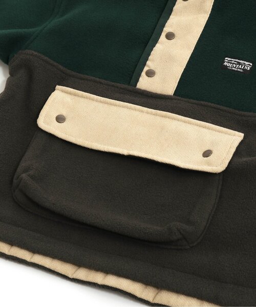 F.O.KIDS（エフオーキッズ）の「フリースプルオーバー（スウェット・キッズ・アイボリー/グリーン/オレンジ・120/90/100/140/130/95/110/80）」の9枚目の写真