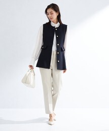 バスケットペプラムジレ［size SHORT］ユナイテッドアローズ green label relaxing（グリーンレーベルリラクシング）の「［size