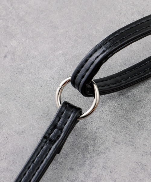 DISCOAT（ディスコート）の「ハートポーチ付きスマホストラップ（スマホグッズ・レディース・シルバー/ブラック/ピンク・FREE）」の15枚目の写真