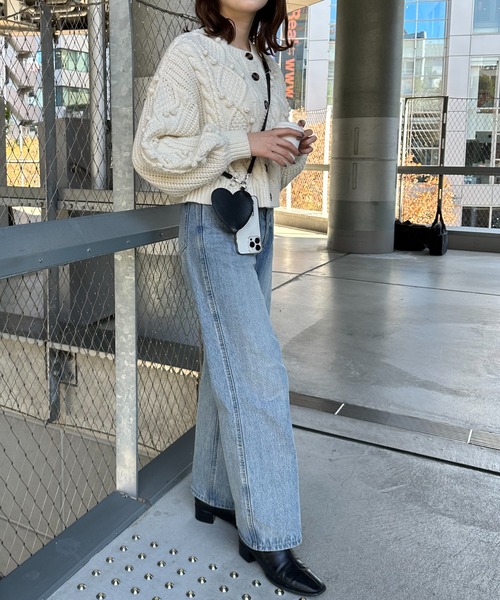 DISCOAT（ディスコート）の「ハートポーチ付きスマホストラップ（スマホグッズ・レディース・シルバー/ブラック/ピンク・FREE）」の22枚目の写真