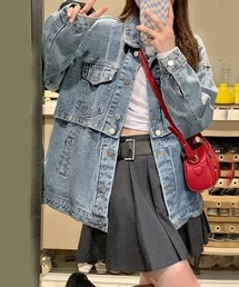 Sibra（シブラ）の「2way レングス変えられるデニムジャケット（デニムジャケット）」