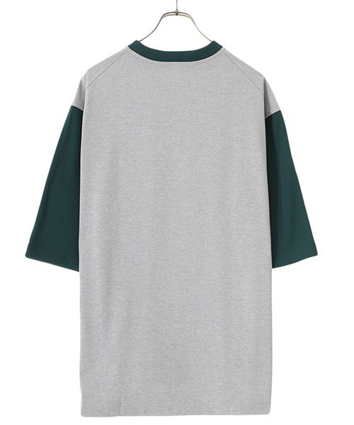 WOOLRICH（ウールリッチ）の「WOOLRICH / ウールリッチ：COOL DRY BASEBALL TEE：WJTE0055[MUS]（Tシャツ/カットソー・メンズ・グレー系その他・XL）」の3枚目の写真