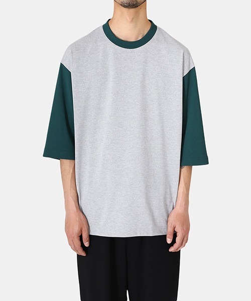WOOLRICH（ウールリッチ）の「WOOLRICH / ウールリッチ：COOL DRY BASEBALL TEE：WJTE0055[MUS]（Tシャツ/カットソー・メンズ・グレー系その他・XL）」の6枚目の写真