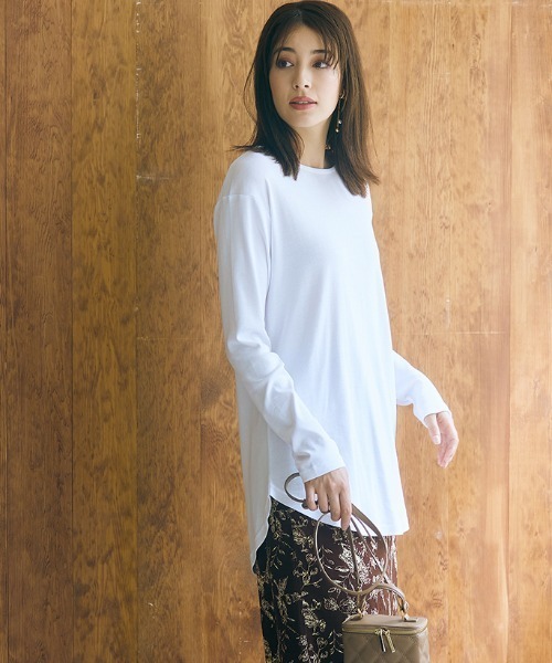 大人気‼︎ ビアズリー　ラウンドヘムT 白　新品タグ付　お値下げ☆ BEARDSLEY｜ラウンドヘムT | Rakuten Fashion(楽天ファッション
