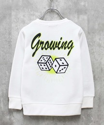 THE CASUAL | 裏起毛　バックプリントトレーナー(スウェット)