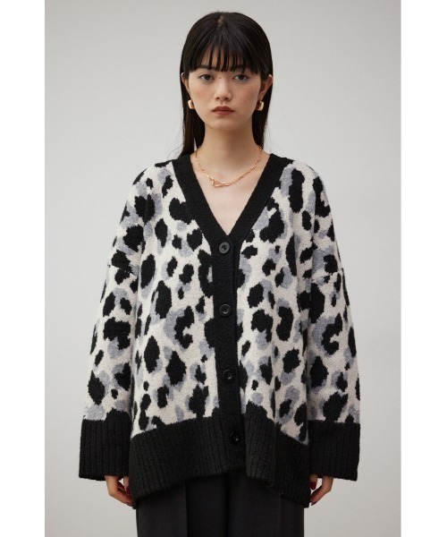 AZUL by moussy（アズールバイマウジー）の「レオパートジャガード