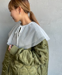 JF Ready Made | [Jf Ready Made/ジェイエフレディメイド] チュールラッフル 2WAY付け襟(付け襟)