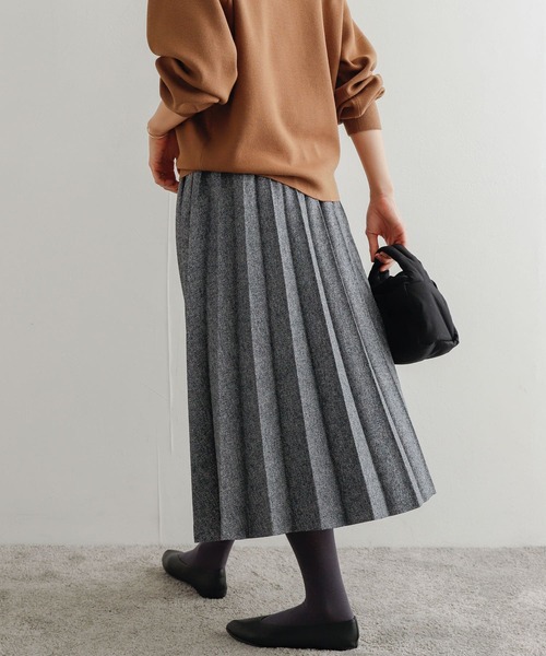 【新品】URBAN RESEARCH DOORS ツイルプリーツスカート ツイルプリーツスカート | アーバンリサーチ ドアーズ(URBAN