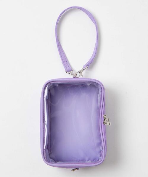 WEGO(ウィゴー)の「WEGO/3WAYぬいポーチ(ポーチ・レディース・ライトパープル/サックスブルー/ブラック/ライトピンク/ホワイト/イエロー/グリーン系その他/レッド・FREE)」の5枚目の写真