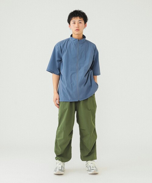 BEAMS(ビームス)の「BEAMS / テック シャツ(シャツ/ブラウス・メンズ・ブラック/ブルー系その他2・M/S/XL/L)」の4枚目の写真
