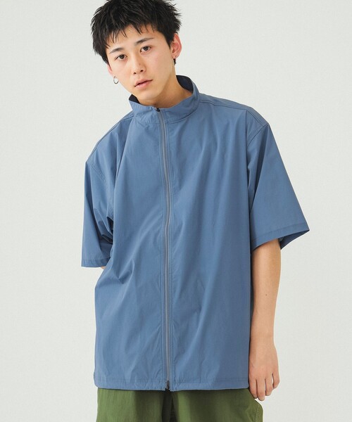 BEAMS(ビームス)の「BEAMS / テック シャツ(シャツ/ブラウス・メンズ・ブラック/ブルー系その他2・M/S/XL/L)」の8枚目の写真