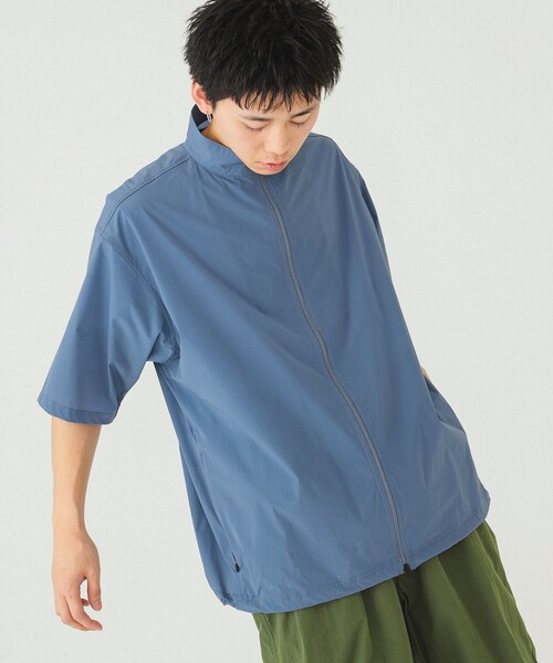 BEAMS(ビームス)の「BEAMS / テック シャツ(シャツ/ブラウス・メンズ・ブラック/ブルー系その他2・M/S/XL/L)」の9枚目の写真