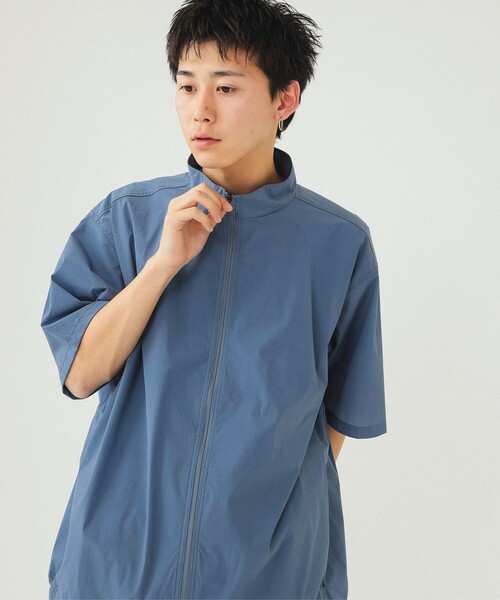 BEAMS(ビームス)の「BEAMS / テック シャツ(シャツ/ブラウス・メンズ・ブラック/ブルー系その他2・M/S/XL/L)」の10枚目の写真