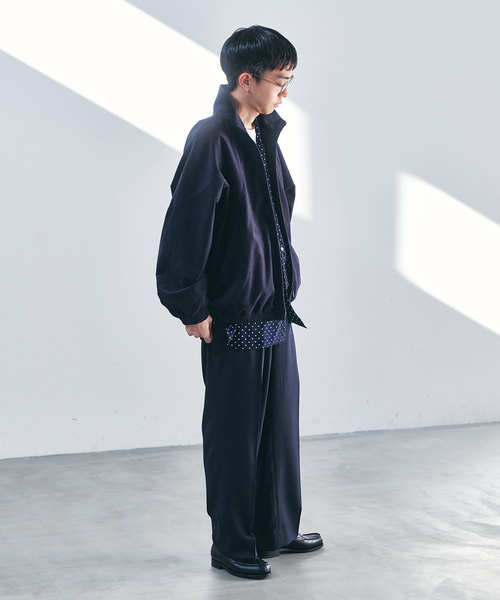 EDIFICE（エディフィス）の「ドット アーミーシャツ（シャツ/ブラウス・メンズ・ネイビー・MEDIUM/LARGE）」の4枚目の写真