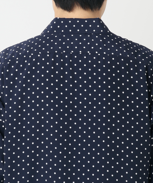 EDIFICE（エディフィス）の「ドット アーミーシャツ（シャツ/ブラウス・メンズ・ネイビー・MEDIUM/LARGE）」の14枚目の写真